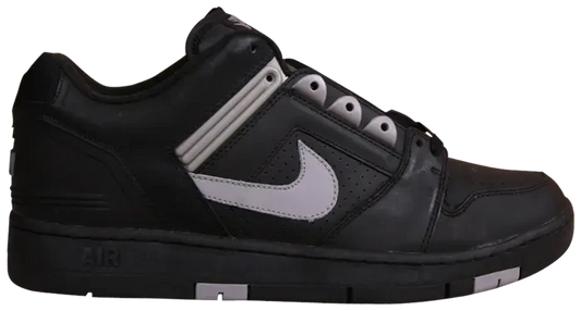 Men's Nike Air Force 2 Low 'Black Medium Grey' Shoes
