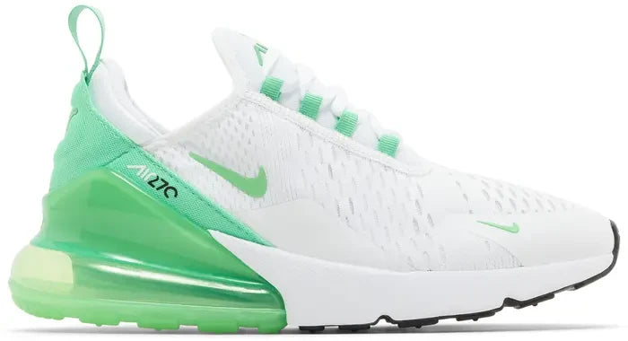 Men's Nike Air Force 270 'White Green Shock' Shoes