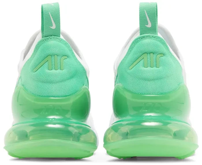 Men's Nike Air Force 270 'White Green Shock' Shoes