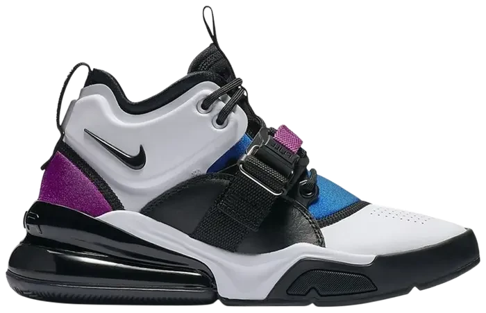 Men's Nike Air Force 270 'White Lyon Blue Berry' Shoes