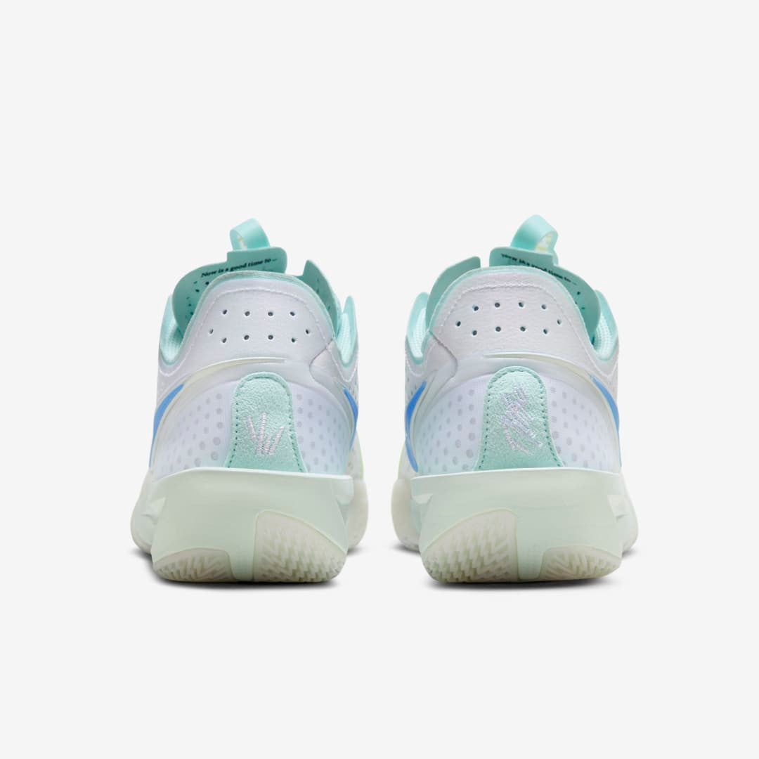 Men's Nike GT Cut 3 White Aquarius Blue Shoes