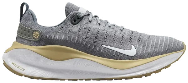 Men's Nike Infinity Run Cool Grey Vegas Gold Shoes