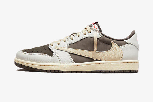 Men's Travis Scott x Air Jordan 1 Low 'Reverse Mocha' Shoes