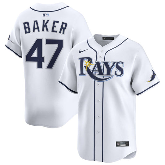 Bryan Baker Tampa Bay Rays Home Limited Jersey - White