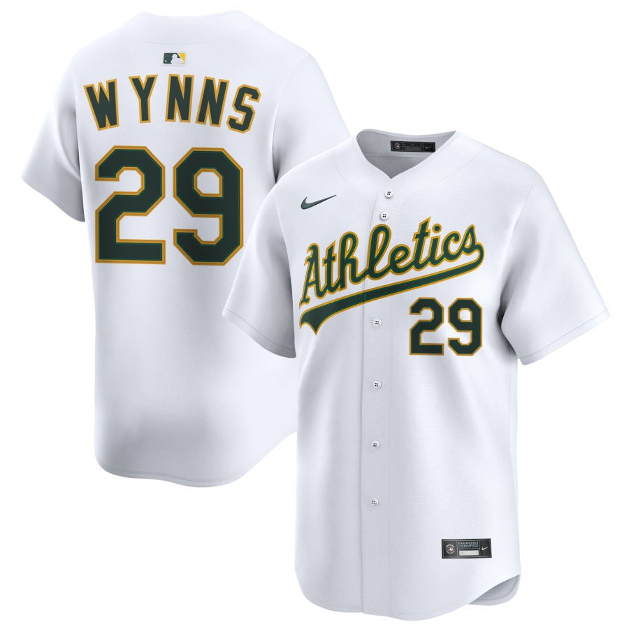 Austin Wynns Athletics 2025 Home Limited Jersey - White