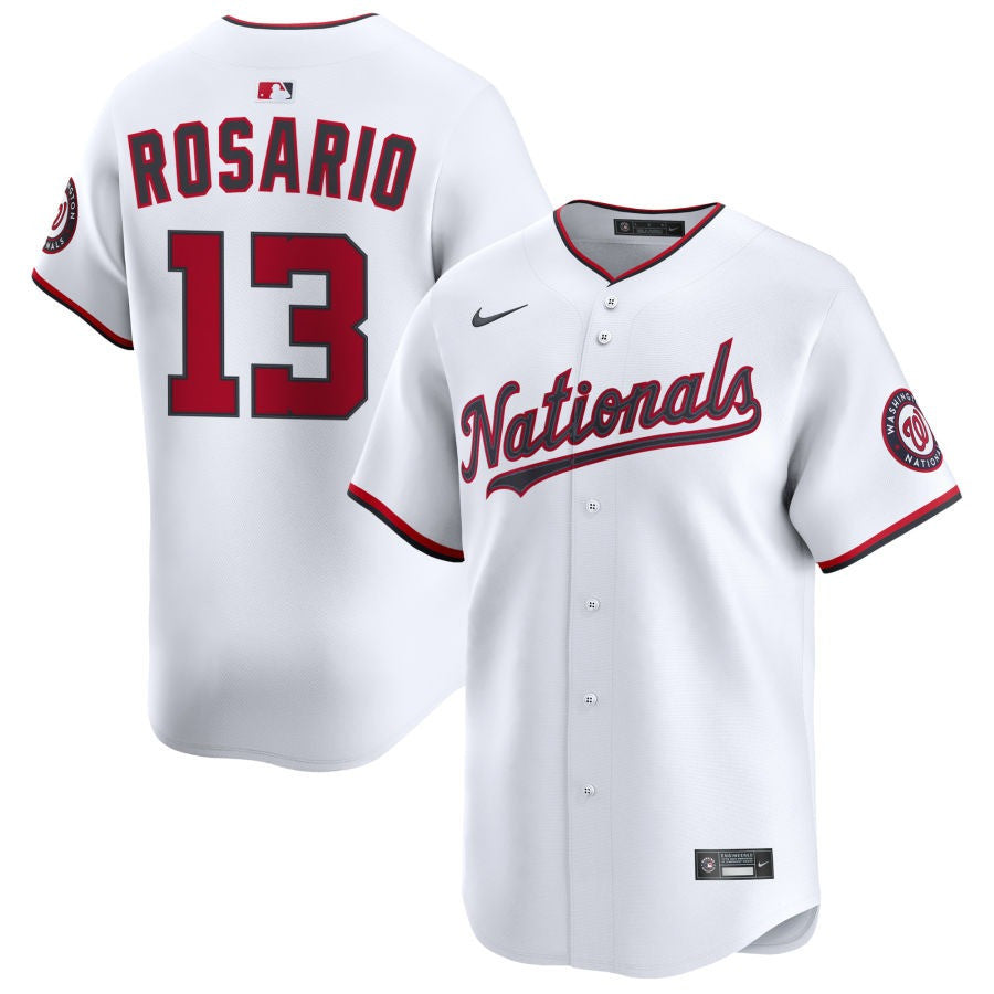 Amed Rosario Washington Nationals 2025 Home Limited Jersey - White