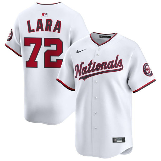 Andry Lara Washington Nationals 2025 Home Limited Jersey - White