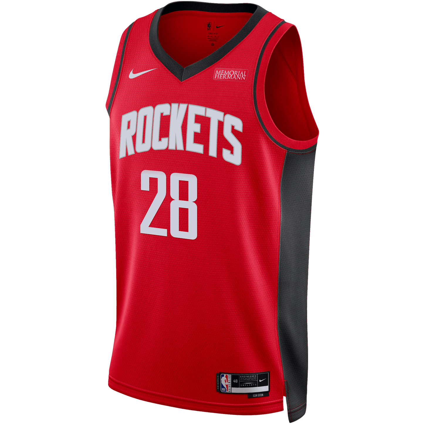 Alperen Sengun Houston Rockets 2025 Icon Edition Swingman Jersey - Red