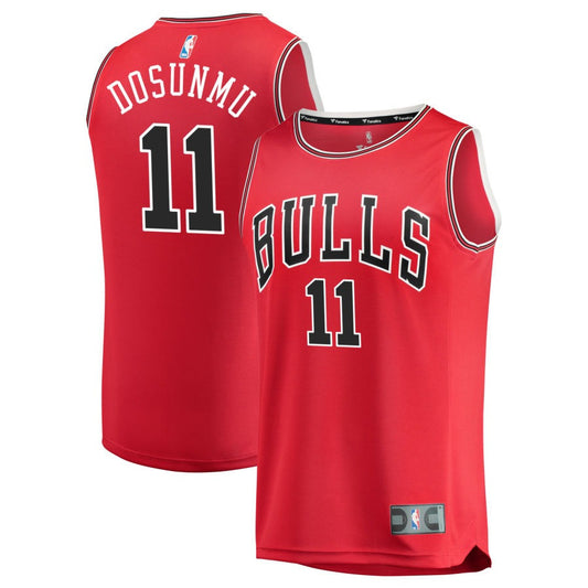 Ayo Dosunmu Chicago Bulls 2025 Icon Edition Fast Break Jersey - Red