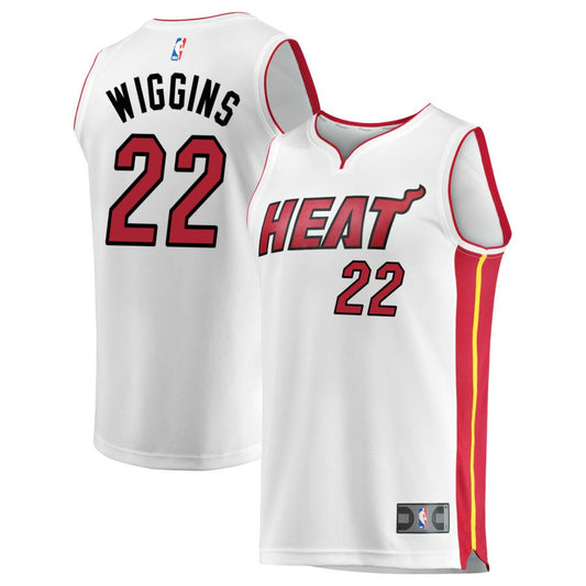 Andrew Wiggins Miami Heat 2025 Association Edition Fast Break Jersey - White