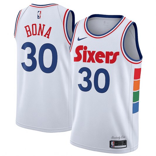 Adem Bona Philadelphia 76ers 2025 City Edition Swingman Jersey - White