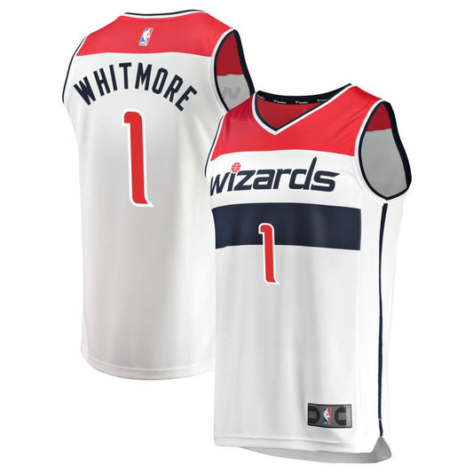 Cam Whitmore Washington Wizards 2025 Association Edition Fast Break Jersey - White
