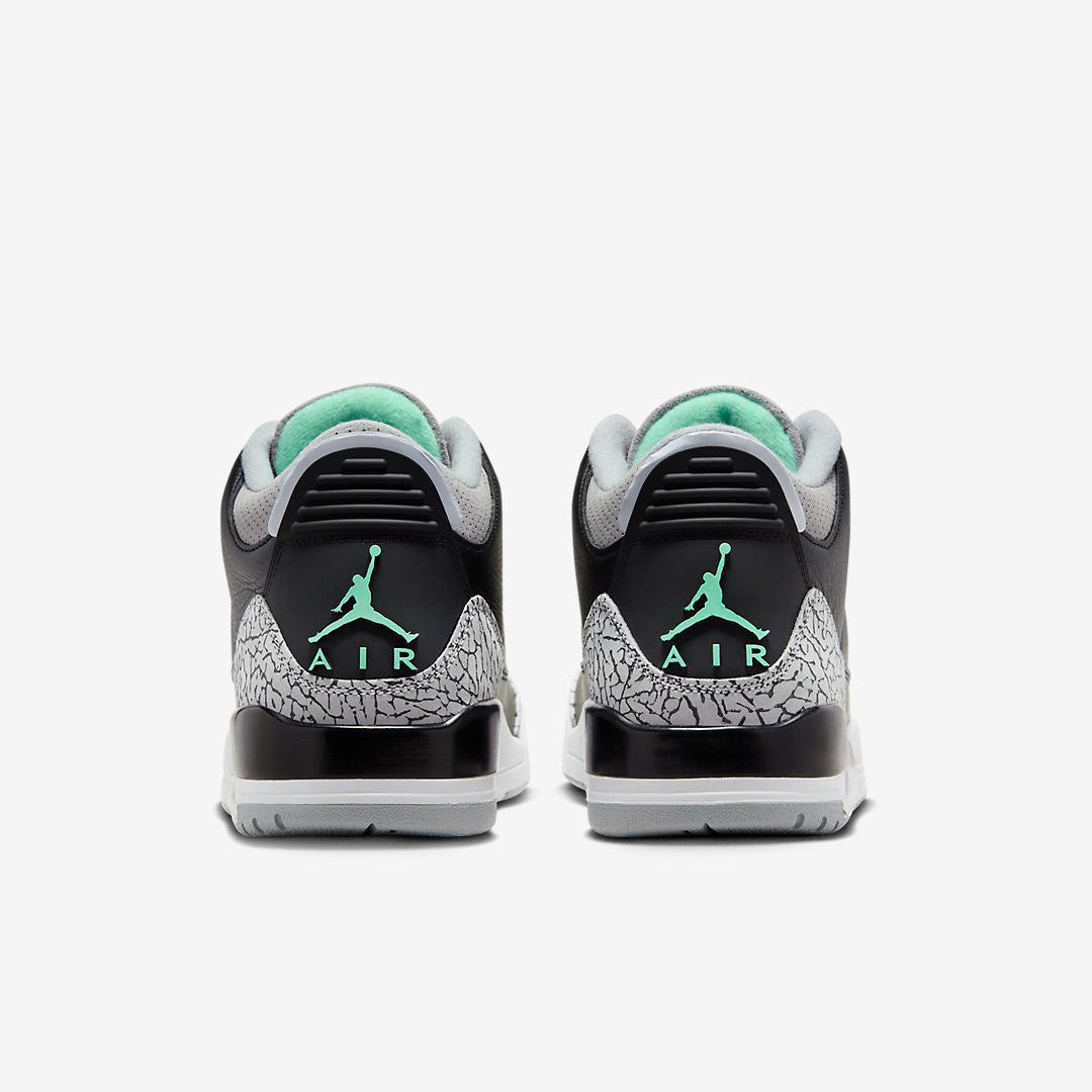 Men's Air Jordan 3 Green Glow Shoes