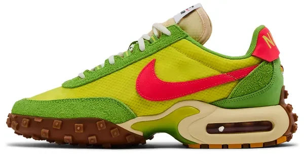 Men's Air Max Waffle 'Electrolime Flash Crimson' Shoes
