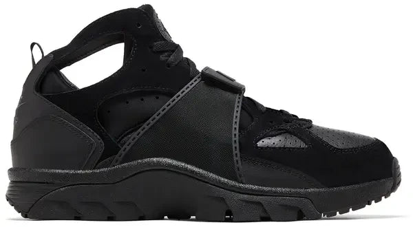 Men's Nike Air Trainer Huarache 'Triple Black' Shoes