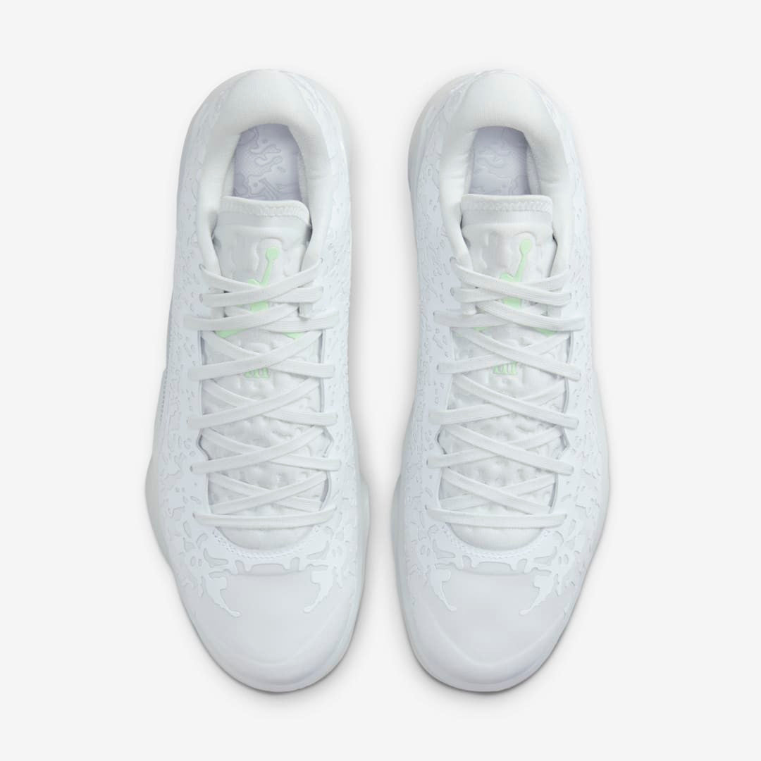 Men's Air Jordan Zion 3 White Vapor Green Shoes