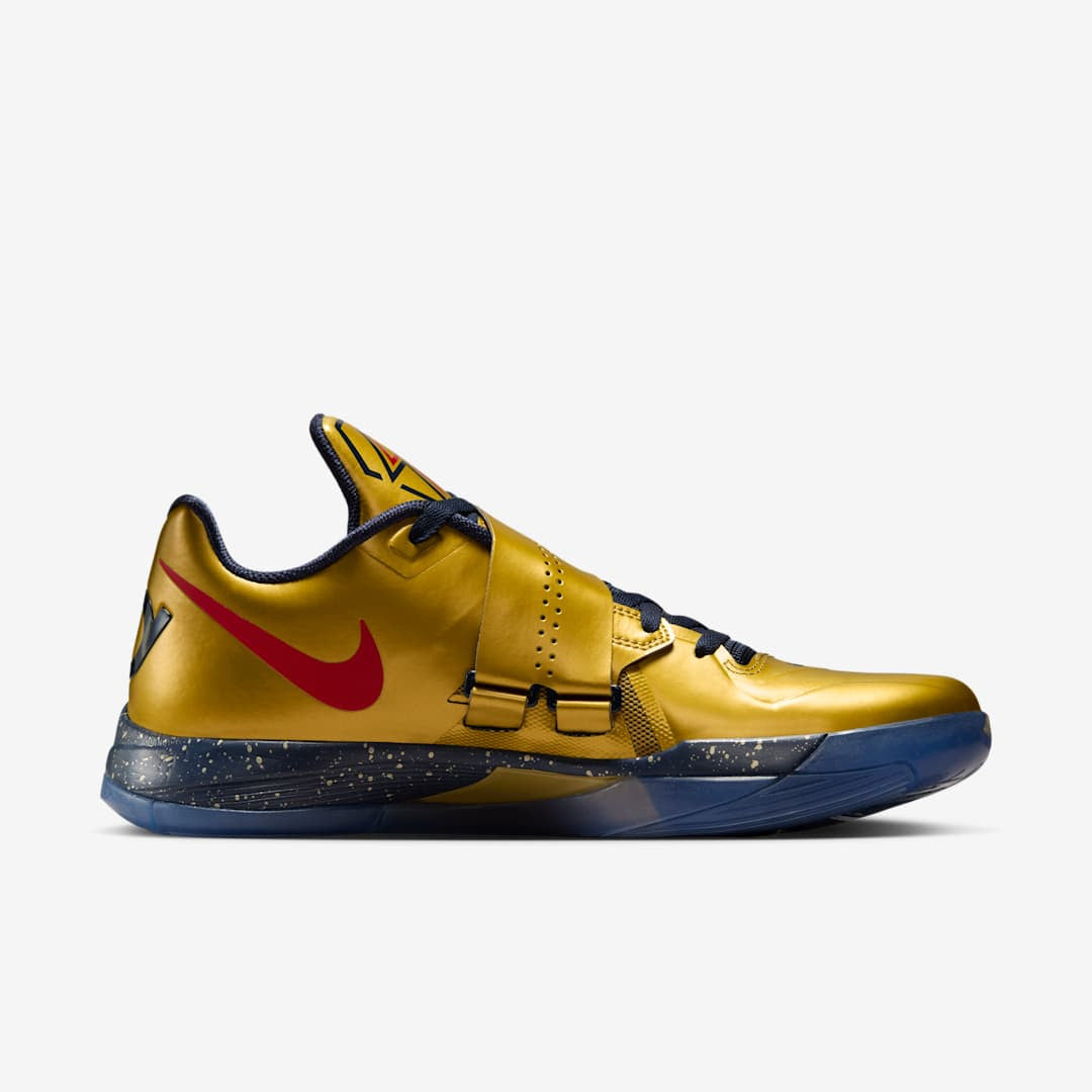 Men's Nike KD 4 Gold Medal Shoes