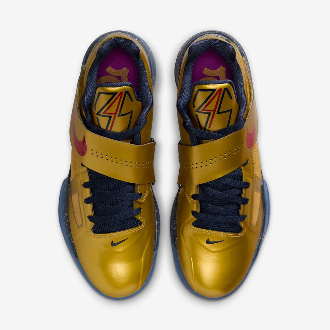 Men's Nike KD 4 Gold Medal Shoes
