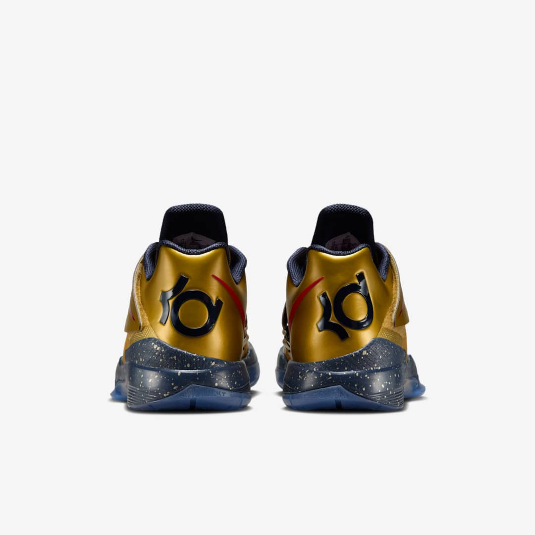 Men's Nike KD 4 Gold Medal Shoes