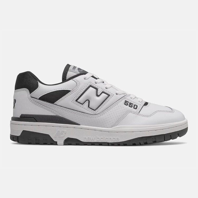 Men's New Balance 550 Black White Shoes