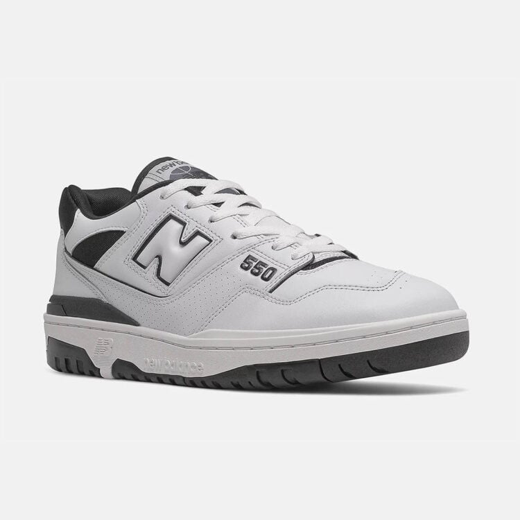 Men's New Balance 550 Black White Shoes