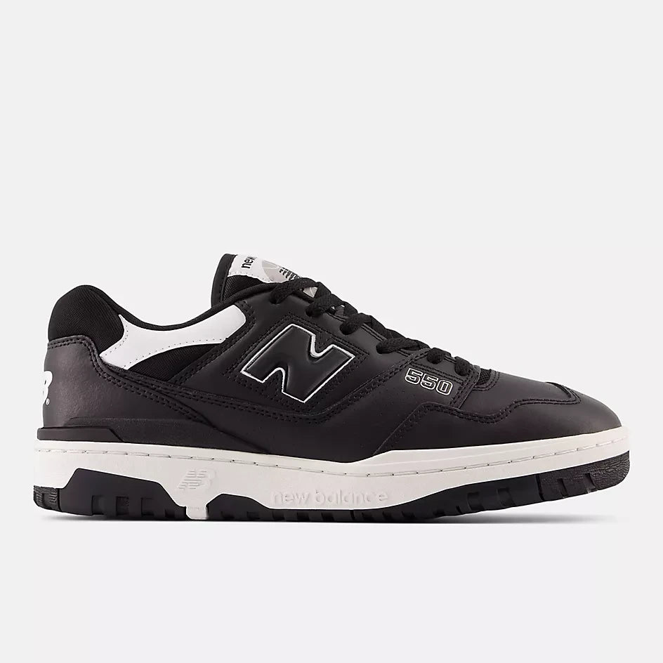 Men's New Balance 550 Black White Shoes
