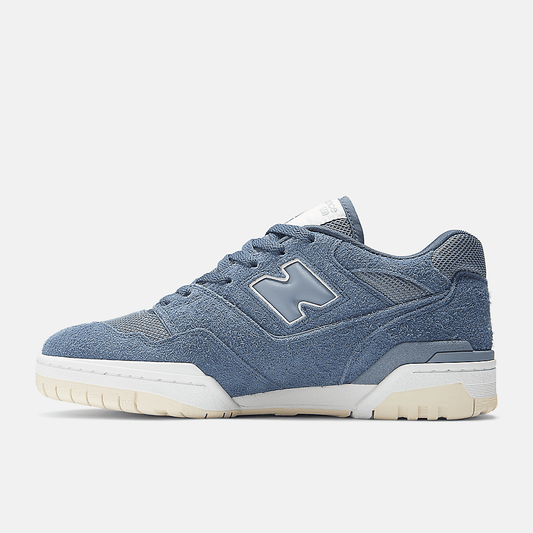 Men's New Balance 550 Blue Suede Shoes