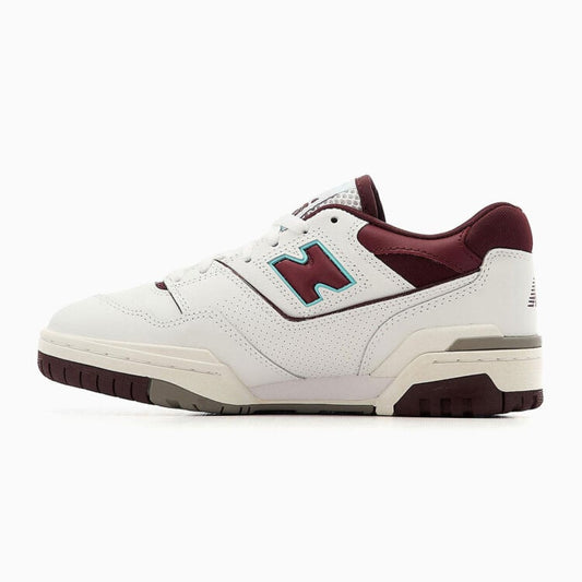 Men's New Balance 550 Burgundy Shoes