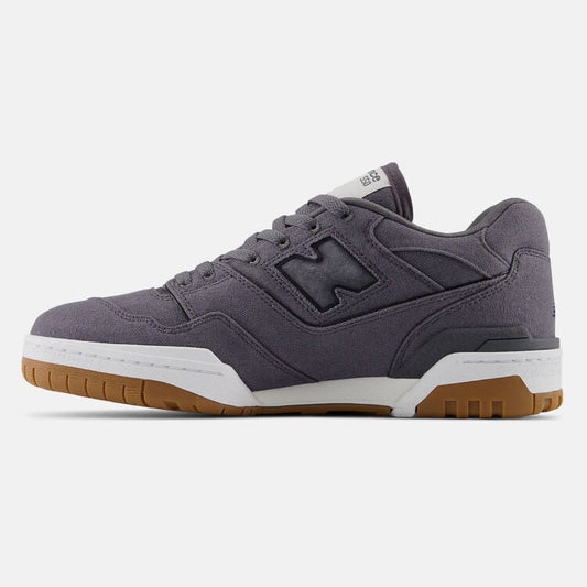 Men's New Balance 550 Grey Canvas Shoes
