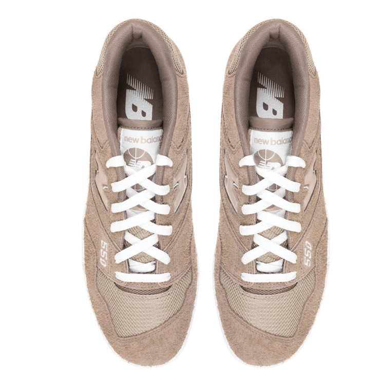 Men's New Balance 550 Mushroom Shoes