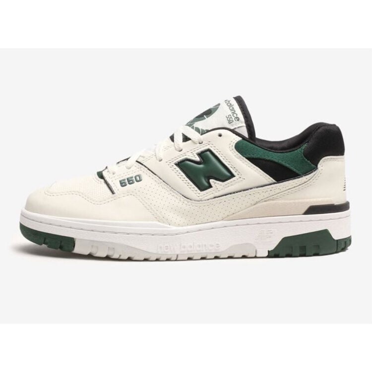 Men's New Balance 550 Pine Green Shoes