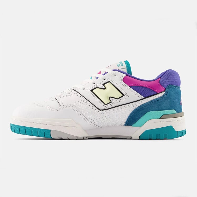 Men's New Balance 550 Teal Pink Shoes