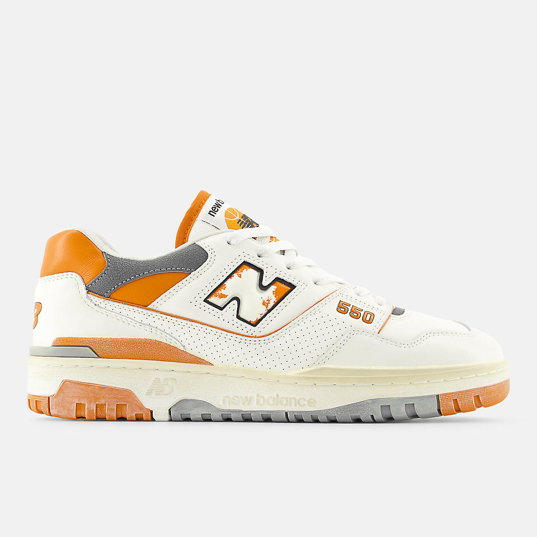 Men's New Balance 550 Vintage Orange Shoes