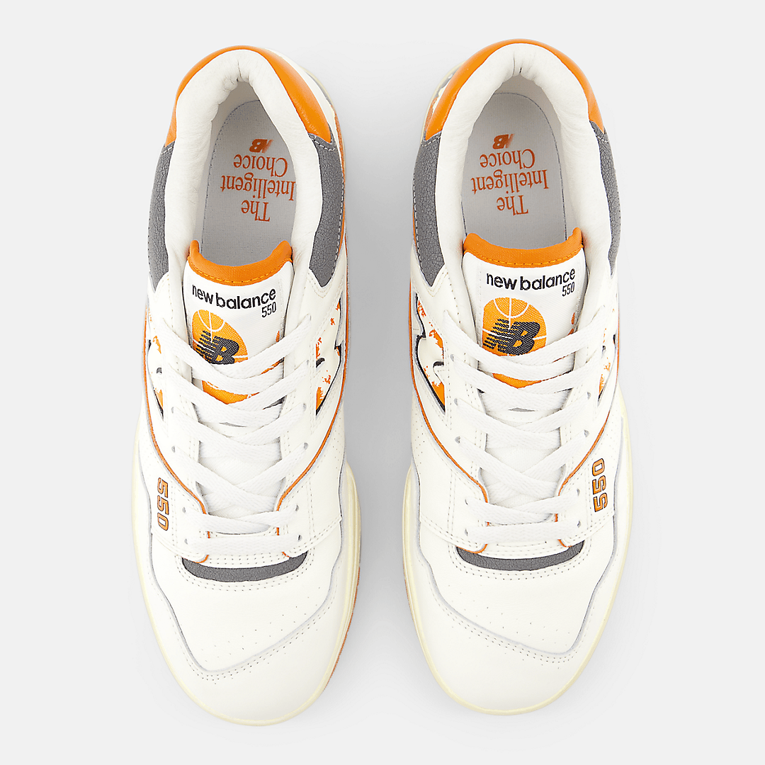 Men's New Balance 550 Vintage Orange Shoes