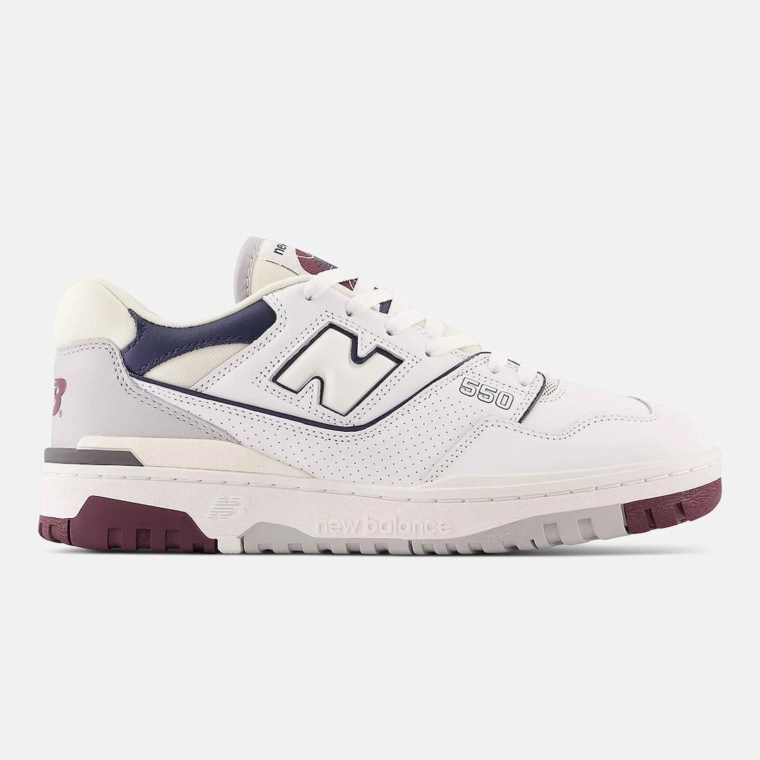 Men's New Balance 550 White Indigo Shoes