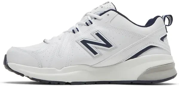 Men's New Balance 608 White Navy Shoes
