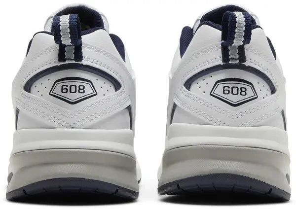 Men's New Balance 608 White Navy Shoes