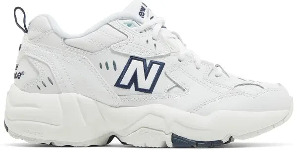 Men's New Balance 608 White Navy Shoes