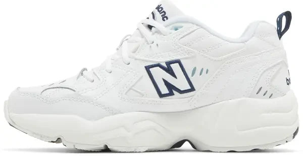 Men's New Balance 608 White Navy Shoes