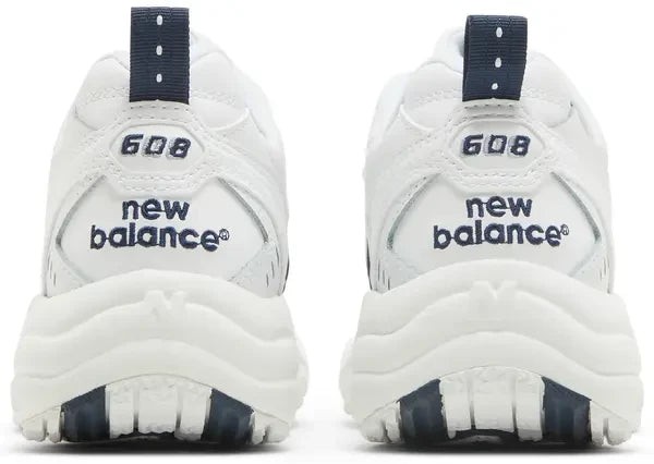 Men's New Balance 608 White Navy Shoes