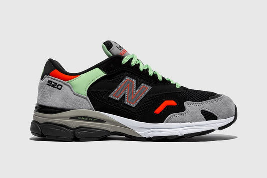 Men's New Balance 920 Black Grey Mint Shoes