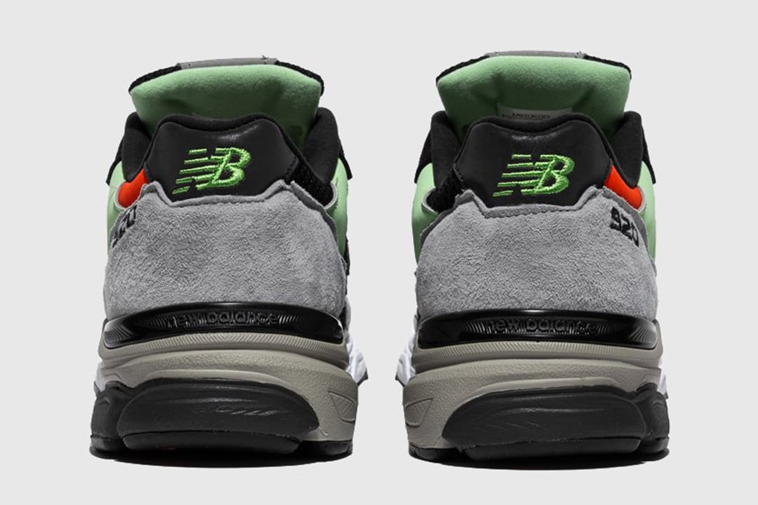 Men's New Balance 920 Black Grey Mint Shoes