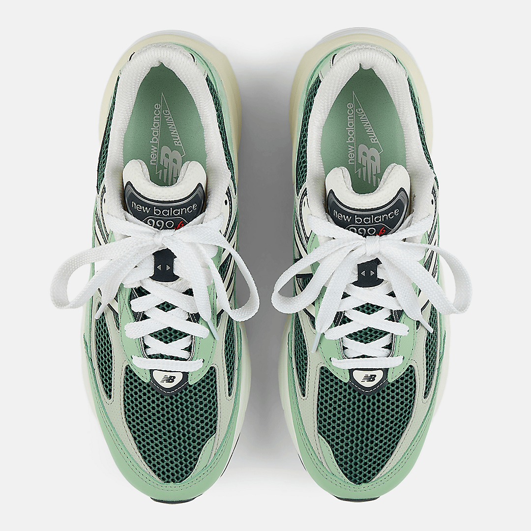 Men's New Balance 990v6 Avocado Natural Mint Shoes