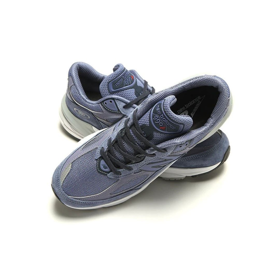 Men's New Balance 990v6 Purple Shoes