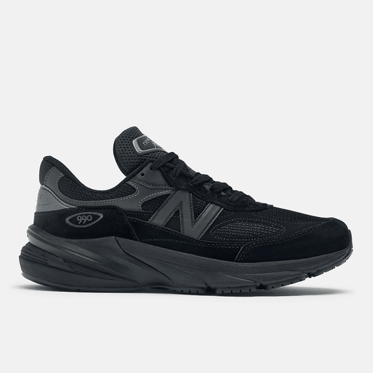 Men's New Balance 990v6 Triple Black Shoes