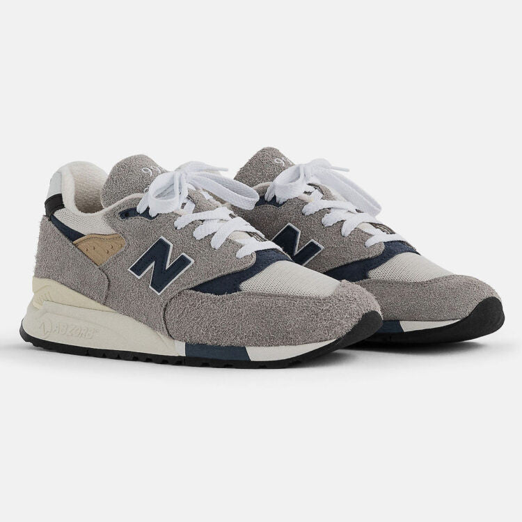 Men's New Balance 998 Grey Navy Shoes