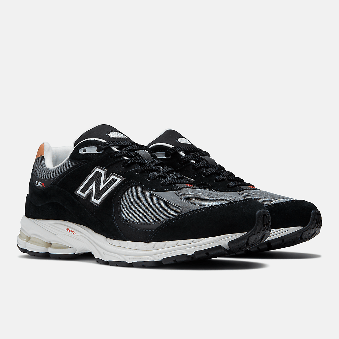 Men's New Balance 2002R Black Denim Shoes