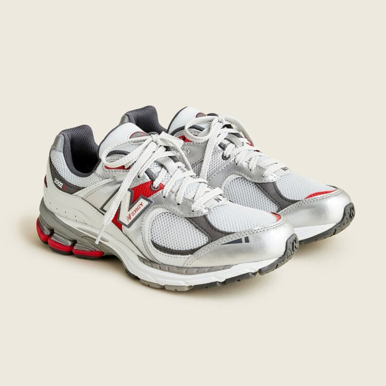 Men's New Balance 2002R Silver Metallic Shoes