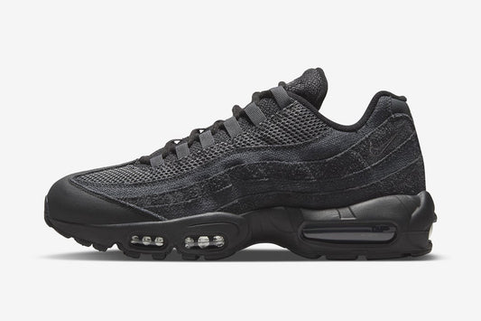 Men's Nike Air Max 95 Black Iron Grey Shoes