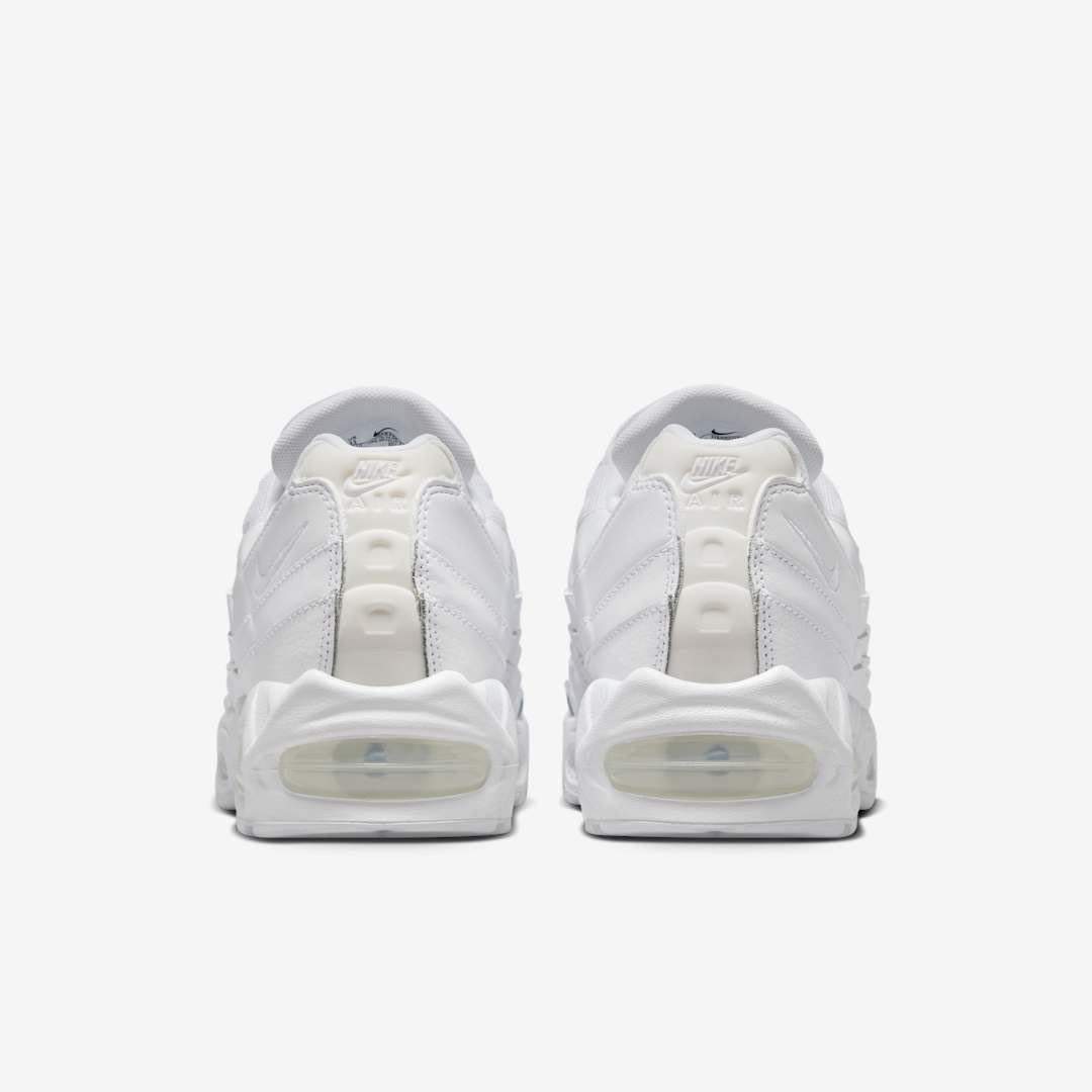 Men's Nike Air Max 95 Triple White Shoes